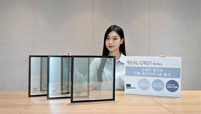 그레이 색상의 더블로이유리 3종 출시