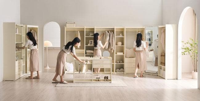 컴바인 드레스룸 붙박이장